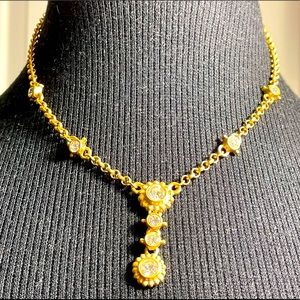 🌟 Monet women’s golden necklace